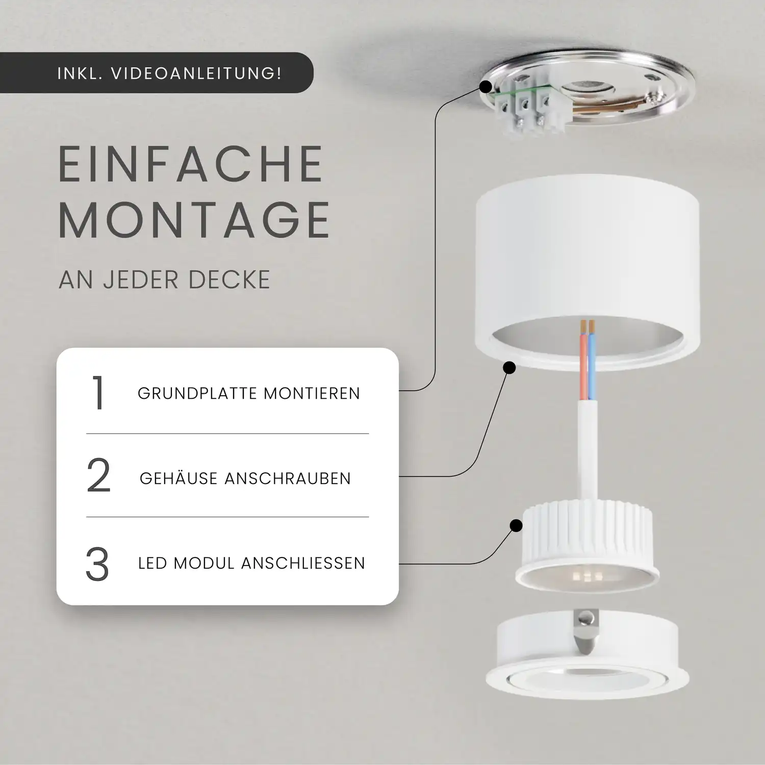 Aufbauspot OVA, ohne Leuchtmittel - Image 11
