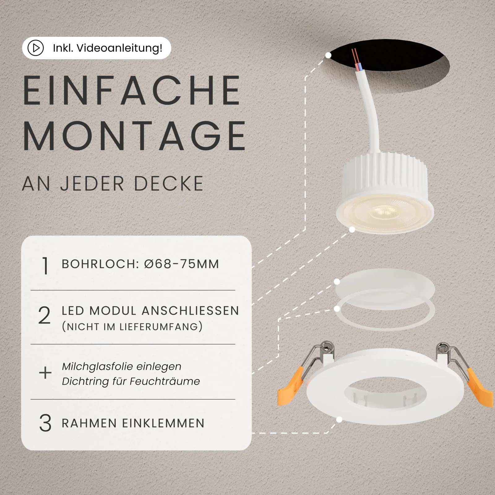 Einbaustrahler NUA, ohne Leuchtmittel - Image 11