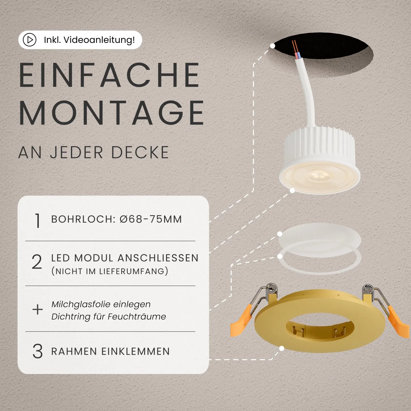 Einbaustrahler NUA, ohne Leuchtmittel - Image 15