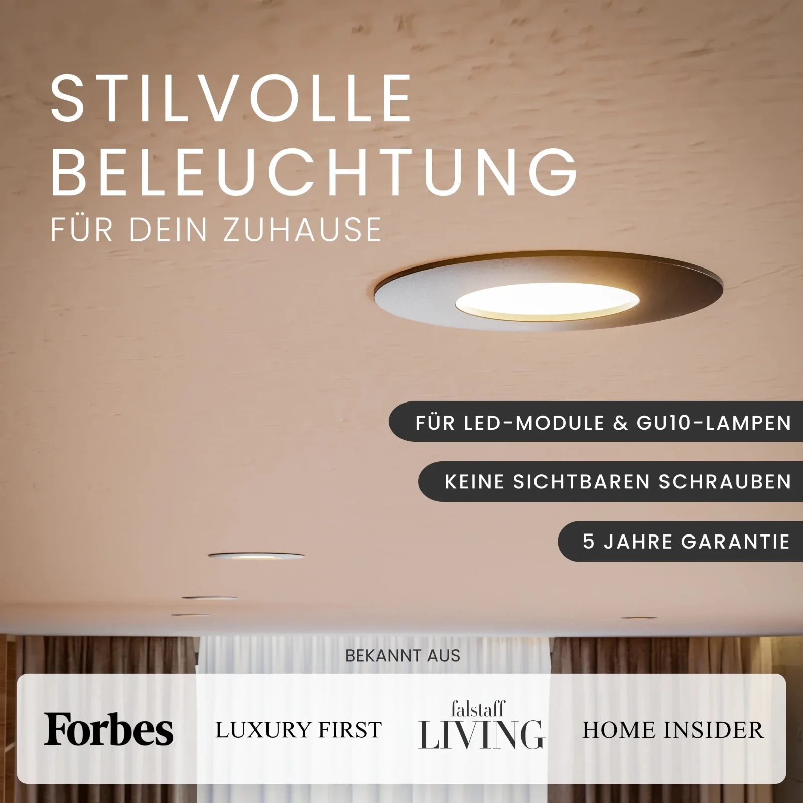 Einbaustrahler NUA, ohne Leuchtmittel - Image 3