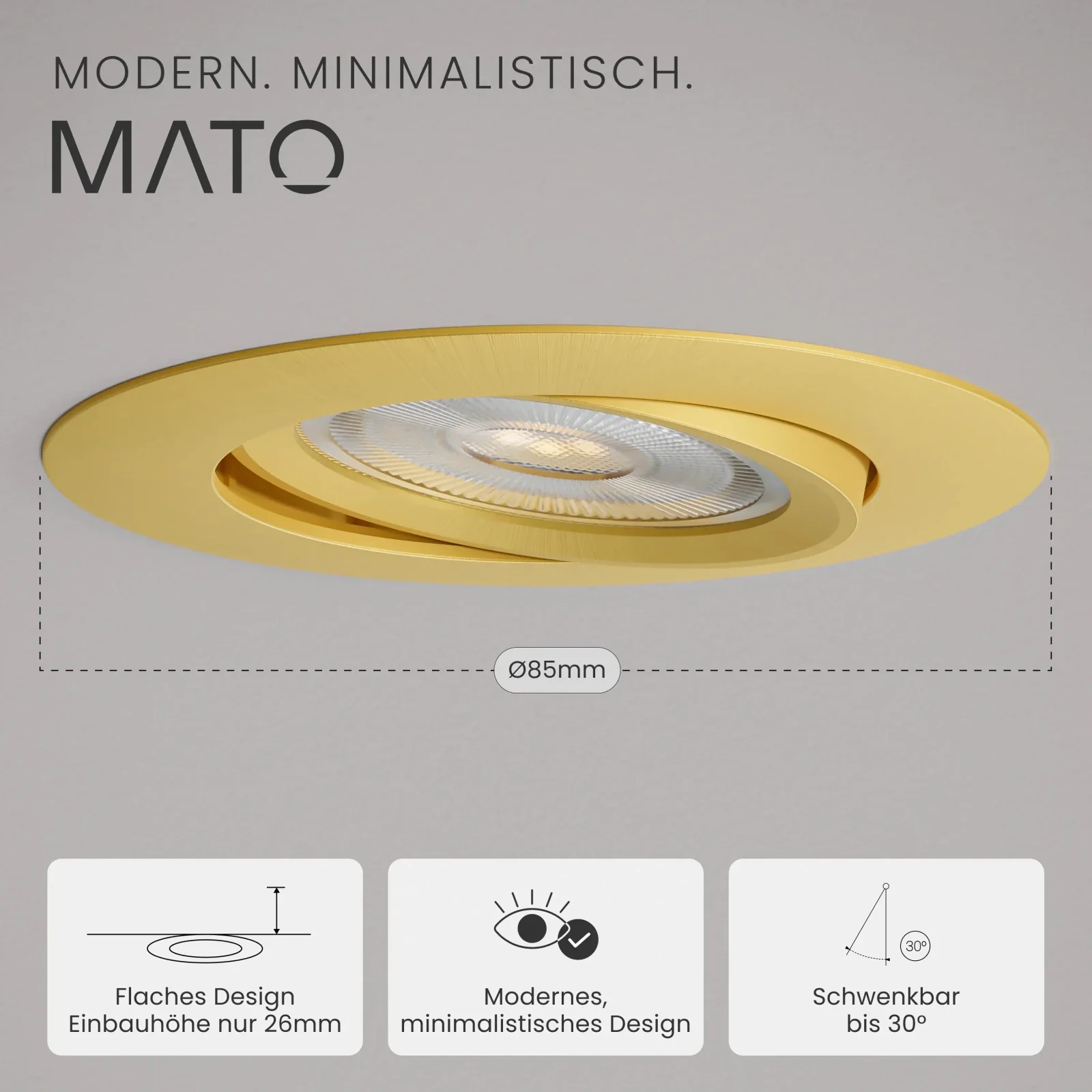 Einbaustrahler NUO, ohne Leuchtmittel - Image 16
