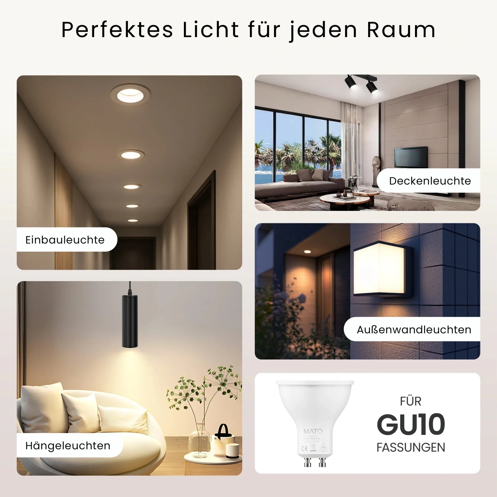 GU10 LED Leuchtmittel - Image 4