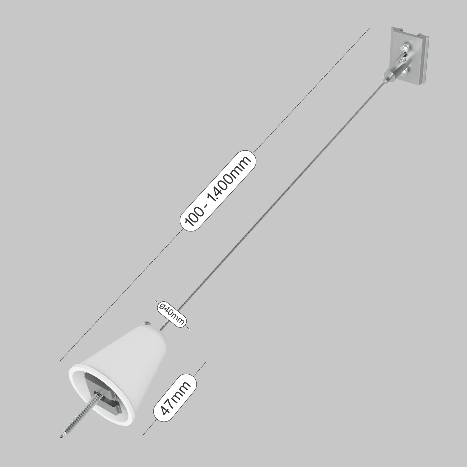 Schienensystem Abhängeseil - Image 10
