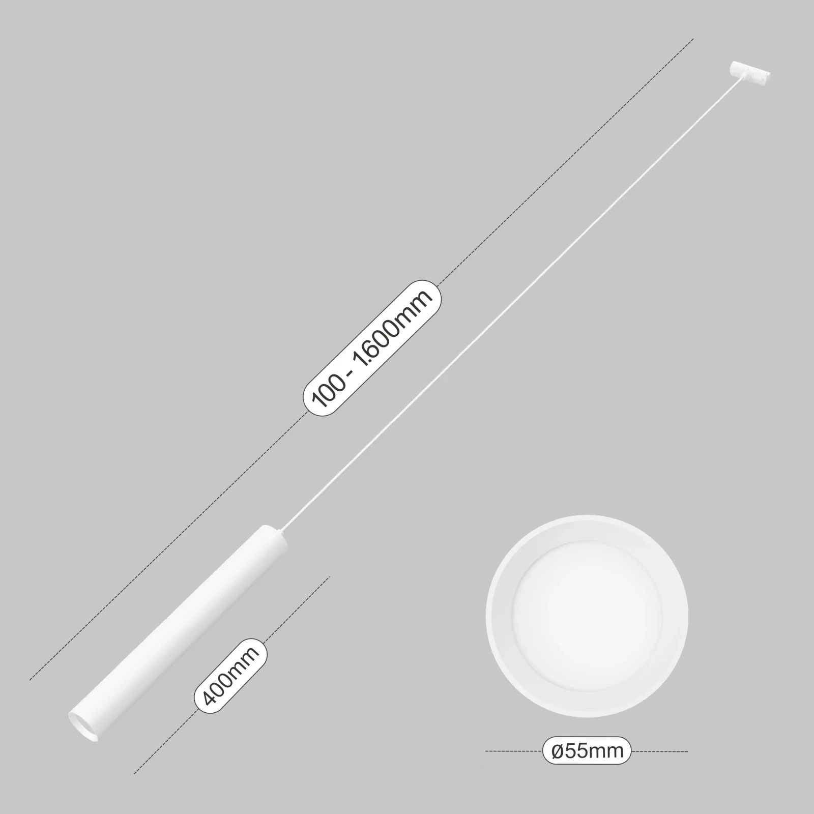 GU10 Schienen-Pendelleuchte - Image 14