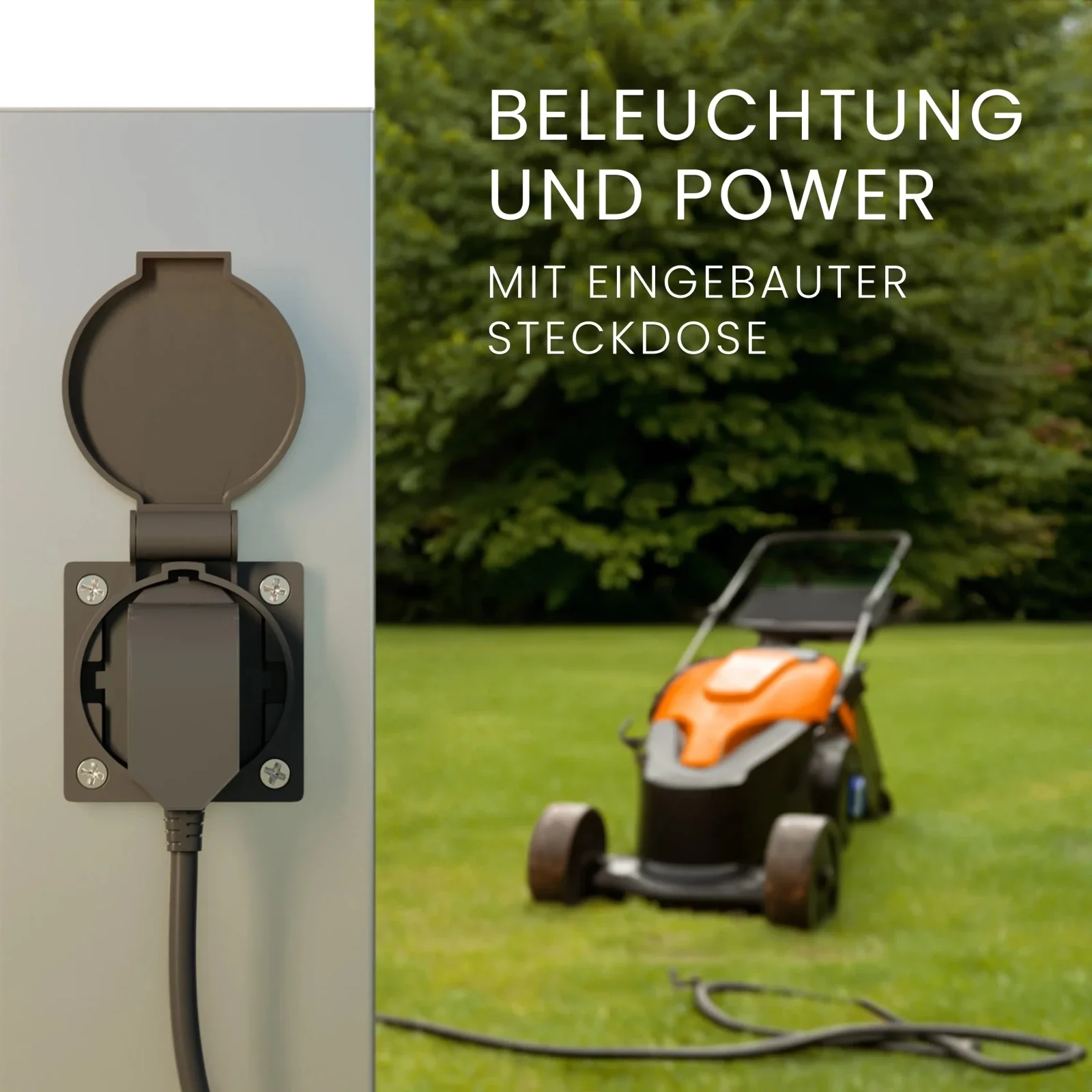 Wegeleuchte TAVO mit Steckdose - Image 14