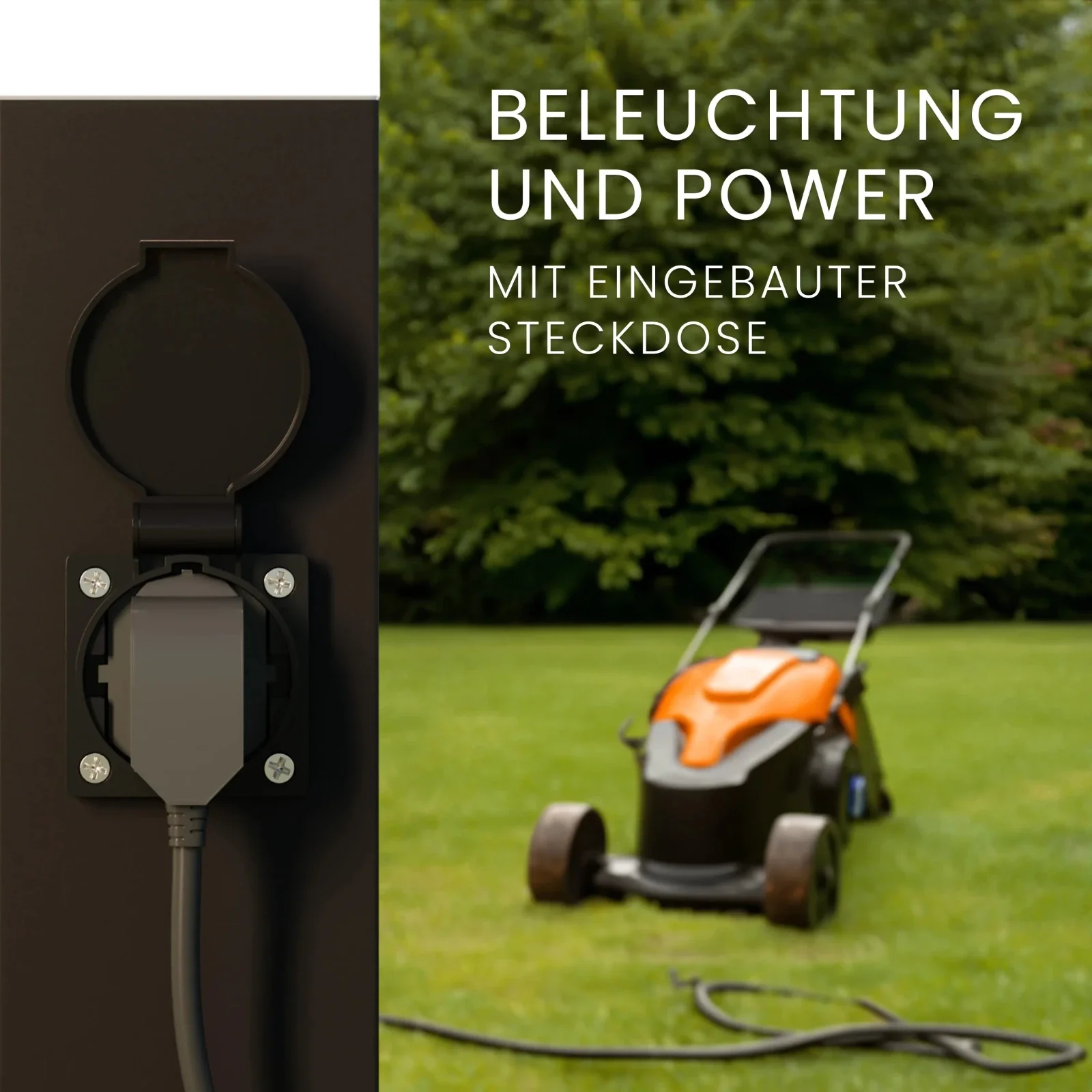 Wegeleuchte TAVO mit Steckdose - Image 7